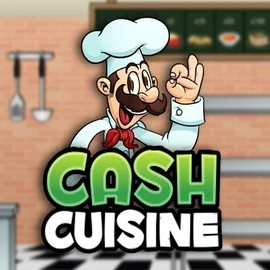 Cash Cuisine logo by Wizard Games at Qbet CasinoCash Cuisine
