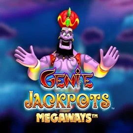 Genie Jackpots Megaways slot visual from Blueprint Gaming available on qbetting.com.nl