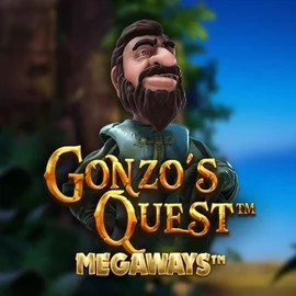Gonzo's Quest Megaways slot logo by Red Tiger Gaming at Qbet CasinoGonzo's Quest Megaways