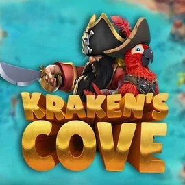Krakens Cove logo by Relax Gaming at Qbet CasinoKrakens Cove
