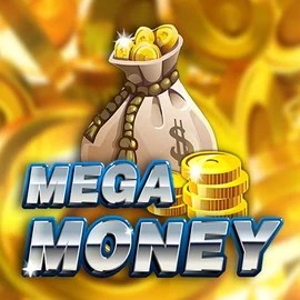 Mega Money! slot logo by Red Rake Gaming at Qbet CasinoMega Money!