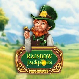 Rainbow Jackpots Megaways casino game by Red Tiger Gaming – featured logo at Qbet Casino