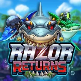 Razor Returns logo by Push Gaming at Qbet CasinoRazor Returns