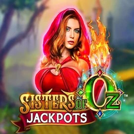 Sisters Of Oz Jackpots slot logo by Triple Edge Studios at Qbet Casino