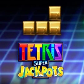 Tetris Super Jackpots game by WMS – logo hosted on Qbet Casino