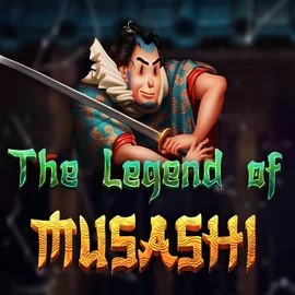The Legend of Musashi slot logo by Peter & Sons at Qbet CasinoThe Legend of Musashi