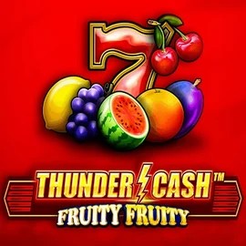 Thunder Cash Fruity Fruity logo by Novomatic at Qbet CasinoThunder Cash Fruity Fruity