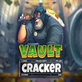 Logo of Vault Cracker from Red Tiger Gaming at Qbet Casino